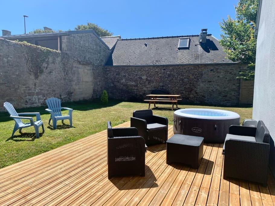 Maison Bord De Mer Dans La Petite Irlande Auderville 外观 照片